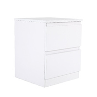 Bedside Tables 2 Drawer JOSS - WHITE